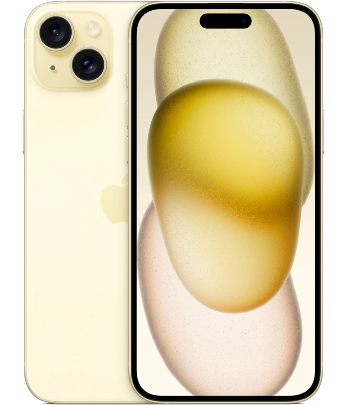 Смартфон Apple iPhone 15 Plus 256Гб (Желтый)