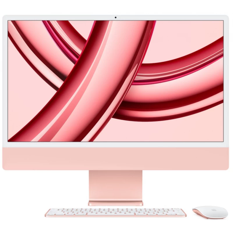 Apple iMac 24" MQRT3 Retina 4,5K, M3 (8C CPU, 10C GPU, 2023), 8 ГБ, 256 ГБ SSD, розовый