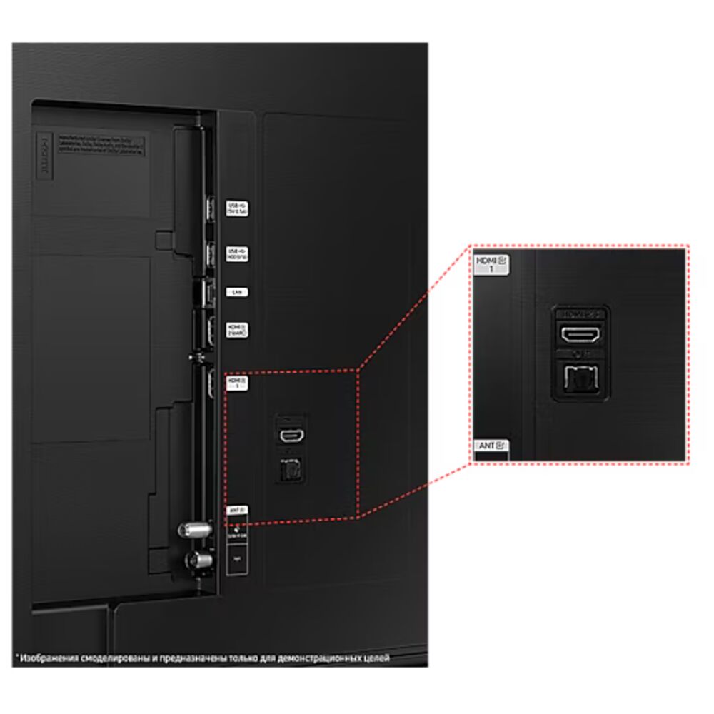 Телевизор ЖК 43" Samsung UE43CU8000UXRU черный