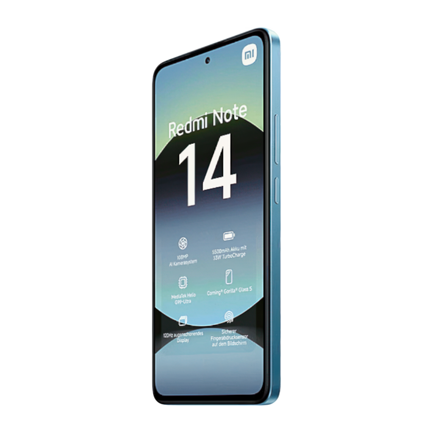 Смартфон Xiaomi Redmi Note 14 8/256 ГБ (Ocean Blue)