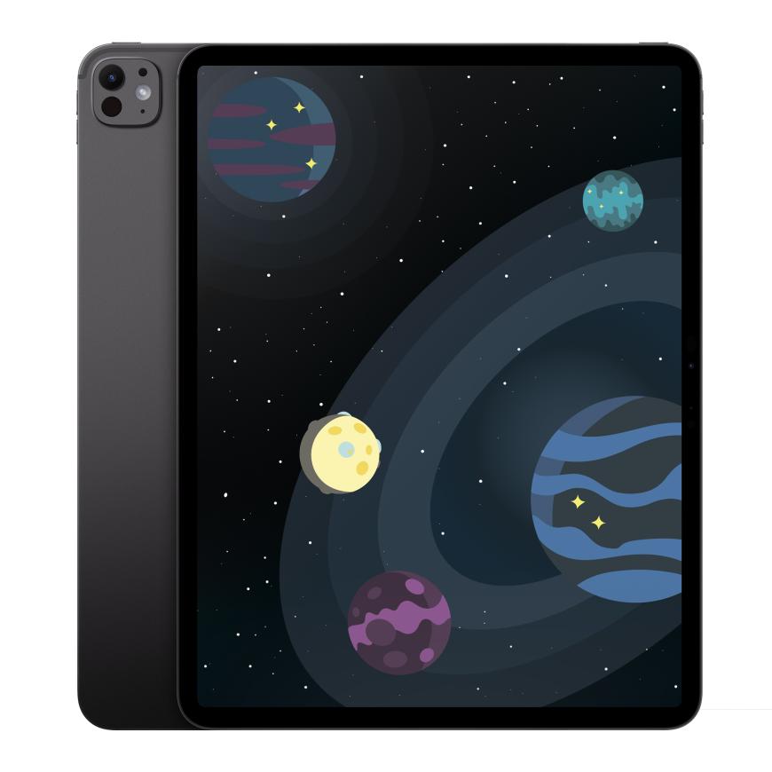Apple iPad Pro 13", 256 ГБ, Wi-Fi (Space Black) (M4, 2024)