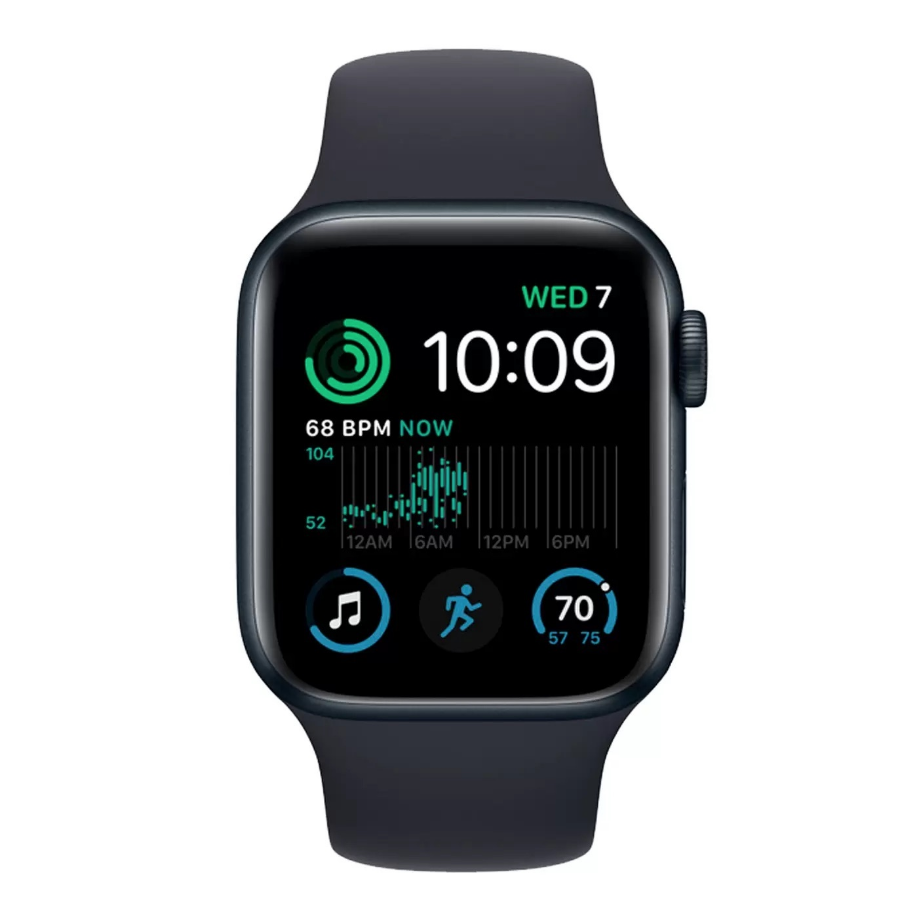 Умные часы Apple Watch SE 2024 44mm (Midnight) S/M - M/L
