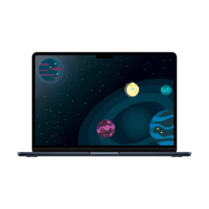 Ноутбук Apple MacBook Air 13" MC8K4, M3 8-Core / GPU 8-Core / 16GB / 256GB (Midnight)