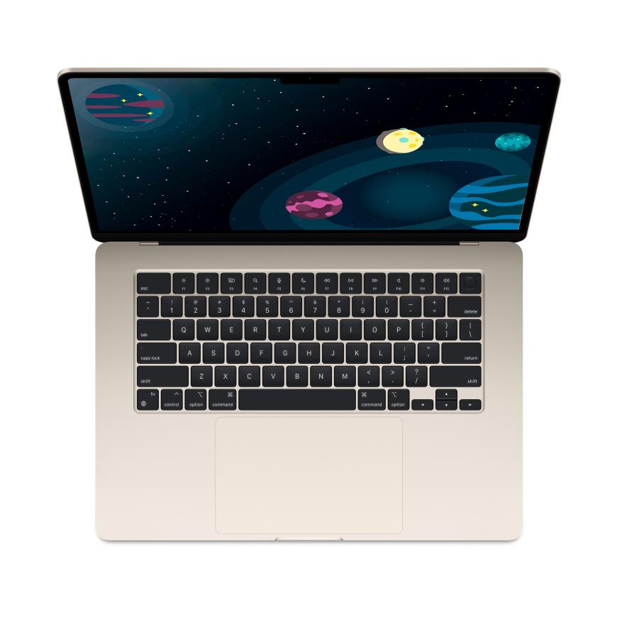 Ноутбук Apple MacBook Air 15" MXD33, M3 8-Core / GPU 10-Core / 16GB / 512GB (Starlight)