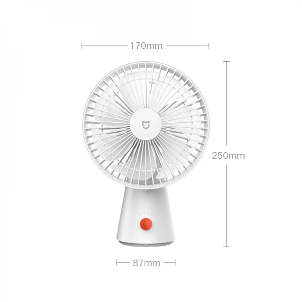 Портативный настольный вентилятор Xiaomi Mijia Desktop Fan 4000mAh (ZMYDFS01DM)