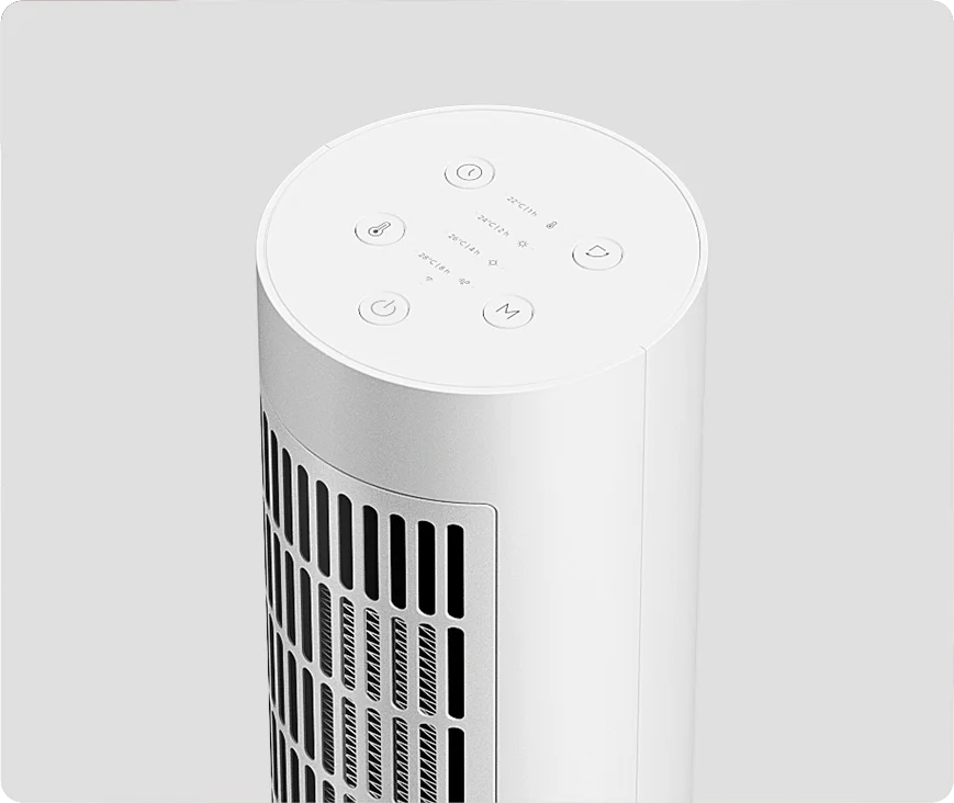 Вертикальный электрический обогреватель Xiaomi Mijia Vertical Fan Heater (Global)