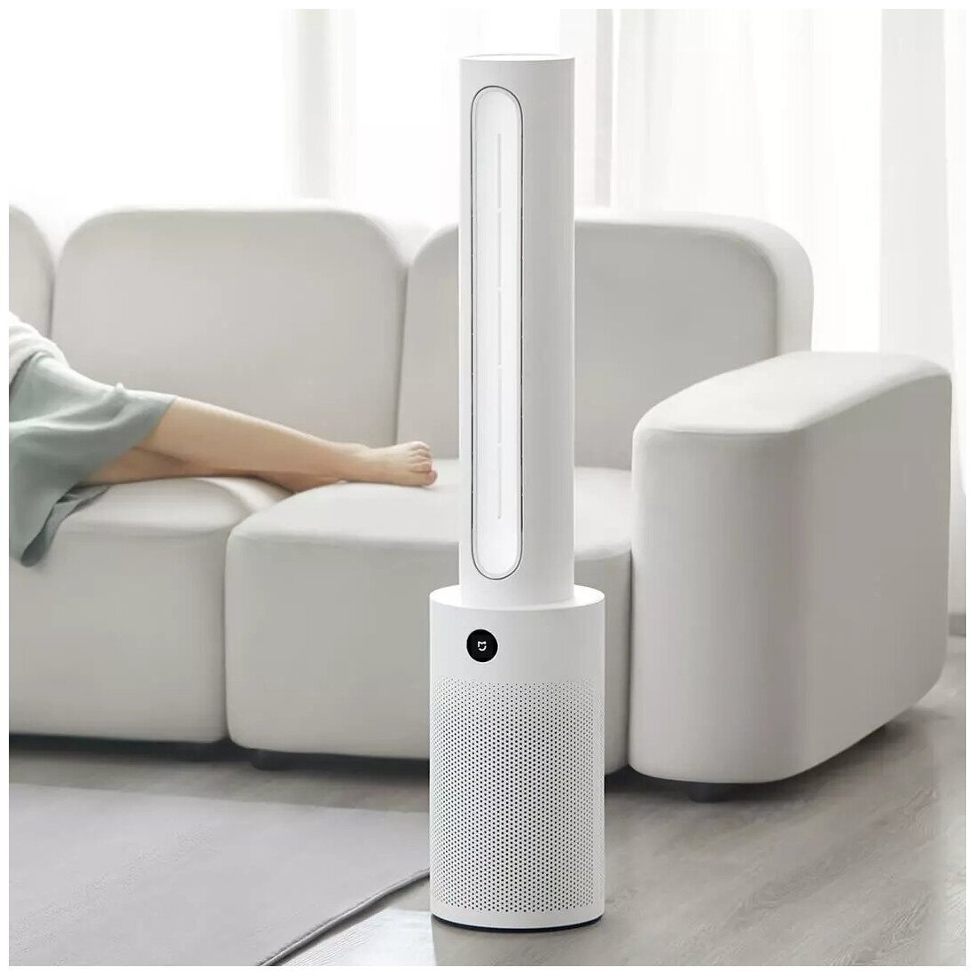 Умный напольный безлопастный вентилятор Xiaomi Mi Smart Leafless Purifier Fan (WYJHS01ZM)