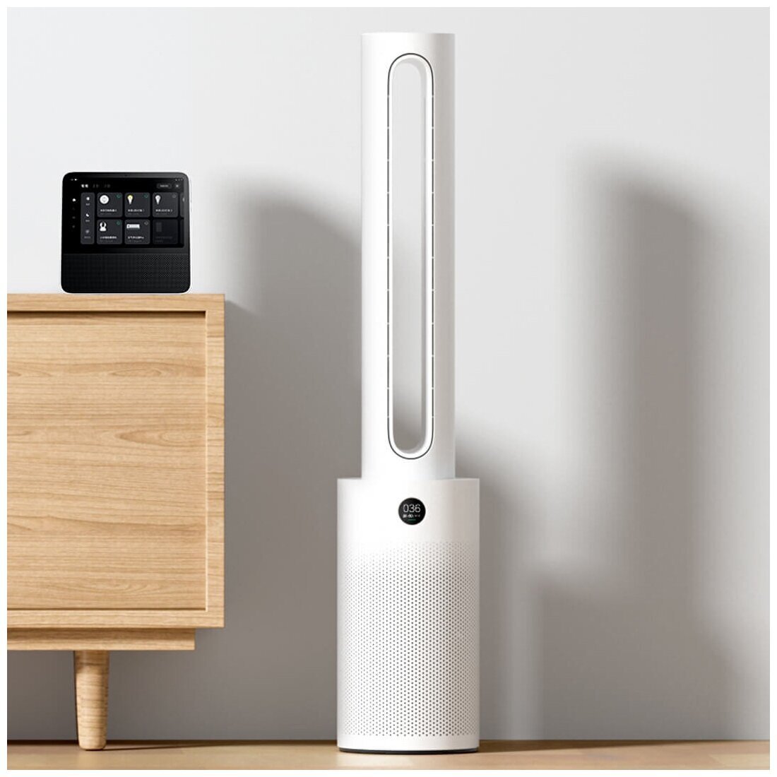 Умный напольный безлопастный вентилятор Xiaomi Mi Smart Leafless Purifier Fan (WYJHS01ZM)