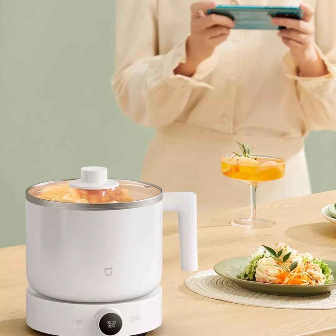 Пароварка электрическая Xiaomi Multifunctional Cooker 1.5L 1000W (MEC01)