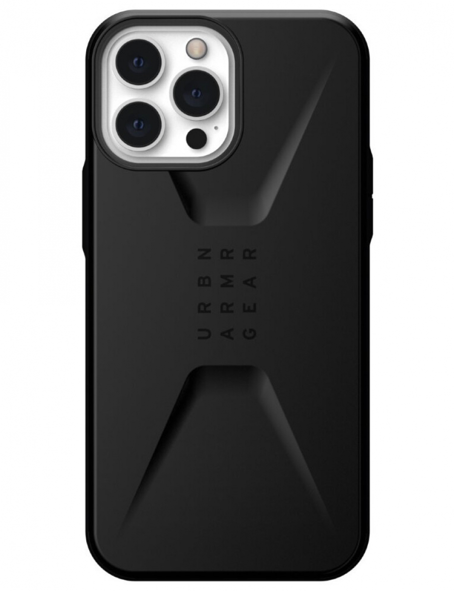 Чехол Uag Civilian для iPhone 13 Pro Max 6.7" черный (Black)