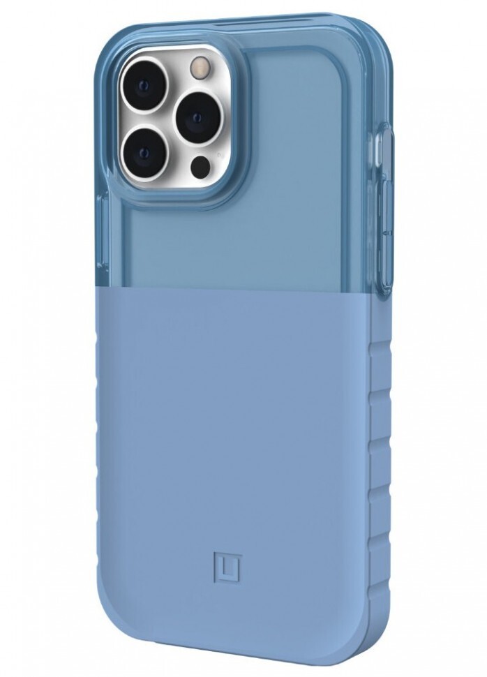 Чехол Uag [U] DIP для iPhone 13 Pro Max 6.7" голубой (Cerulean)