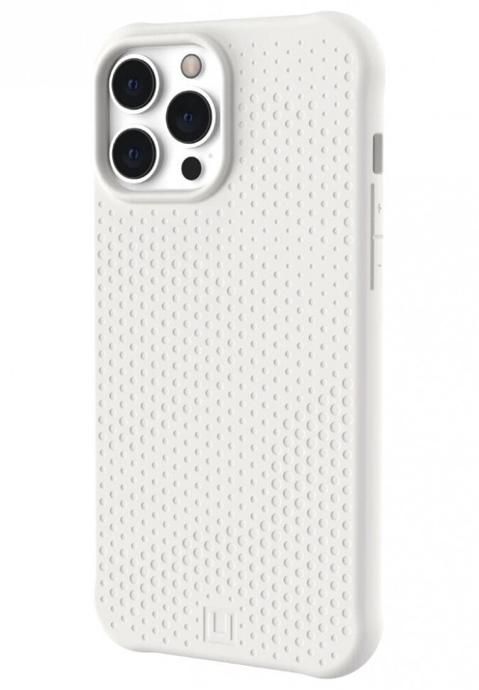 Чехол с поддержкой MAGSAFE Uag [U] DOT для iPhone 13 Pro Max 6.7" белый зефир (Marshmallow)