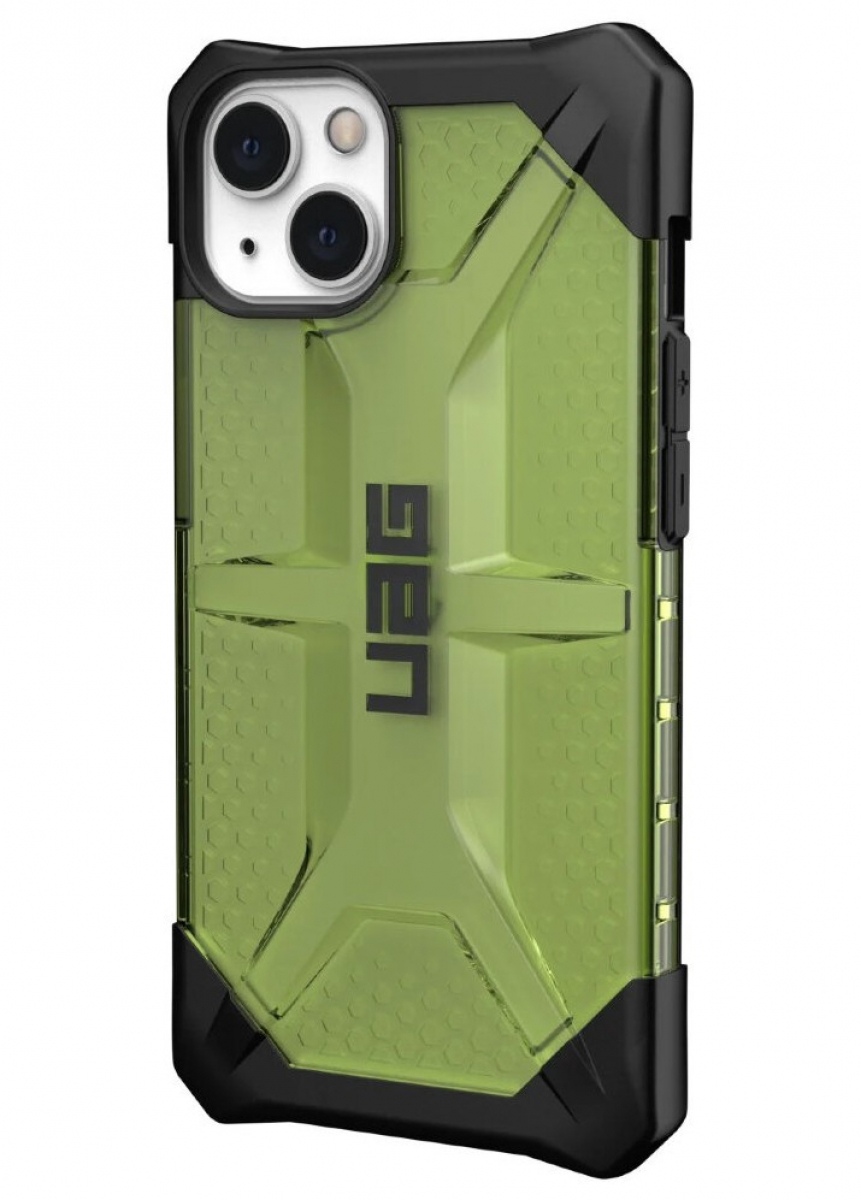 Чехол Uag Plasma для iPhone 13 6.1" желто-зеленый (Billie)