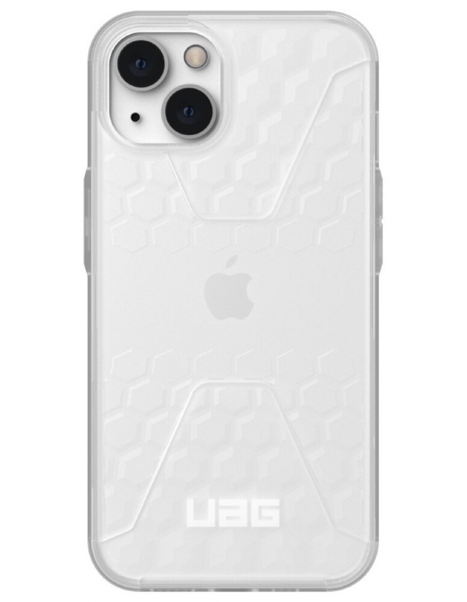 Чехол Uag Civilian для iPhone 13 6.1" прозрачный (Frosted Ice)
