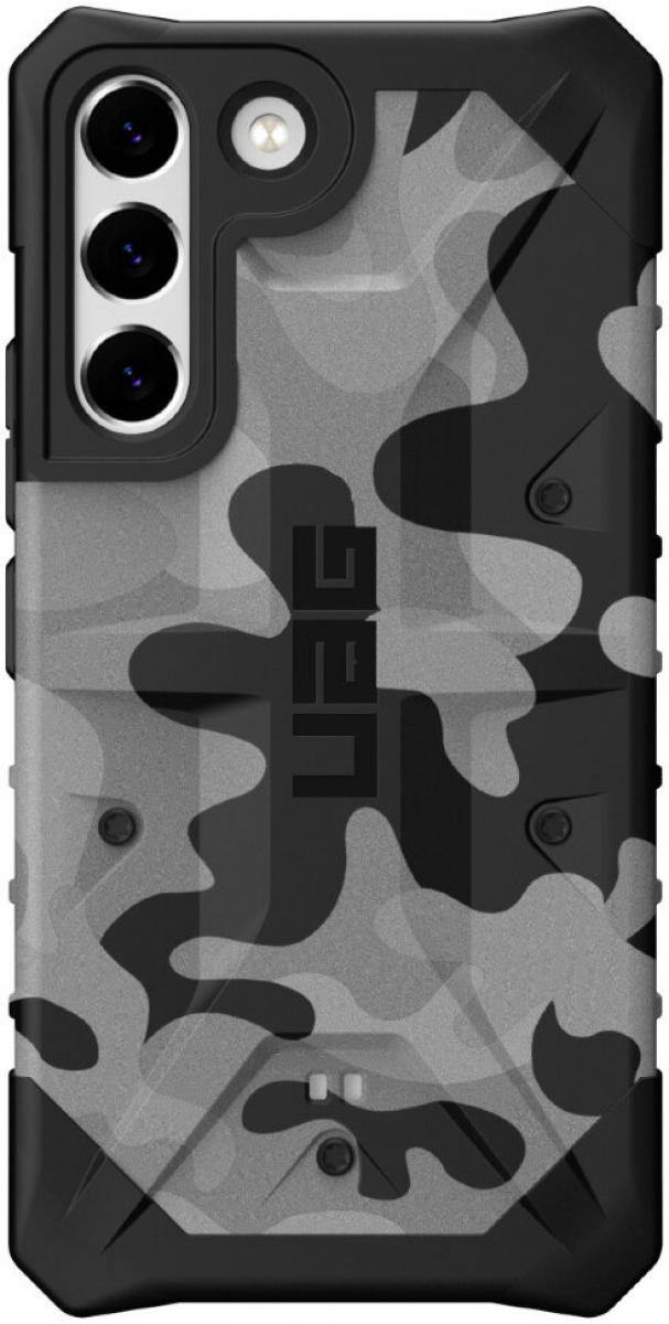 Чехол Uag Pathfinder SE Camo для Samsung Galaxy S22, черный камуфляж (Midnight Camo)