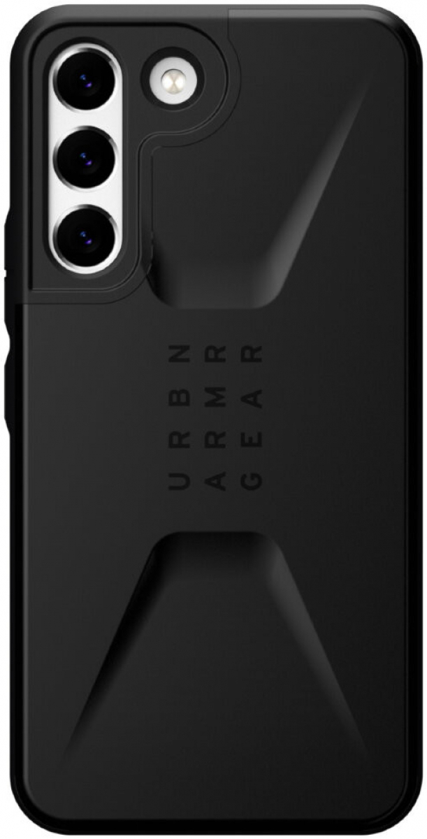 Чехол Uag Civilian для Samsung Galaxy S22, черный (Black)