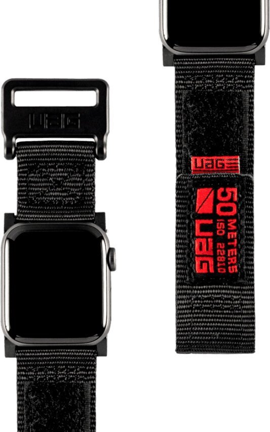 Ремень UAG Active Range Strap для Apple Watch 45/44/42мм. черный (Black)