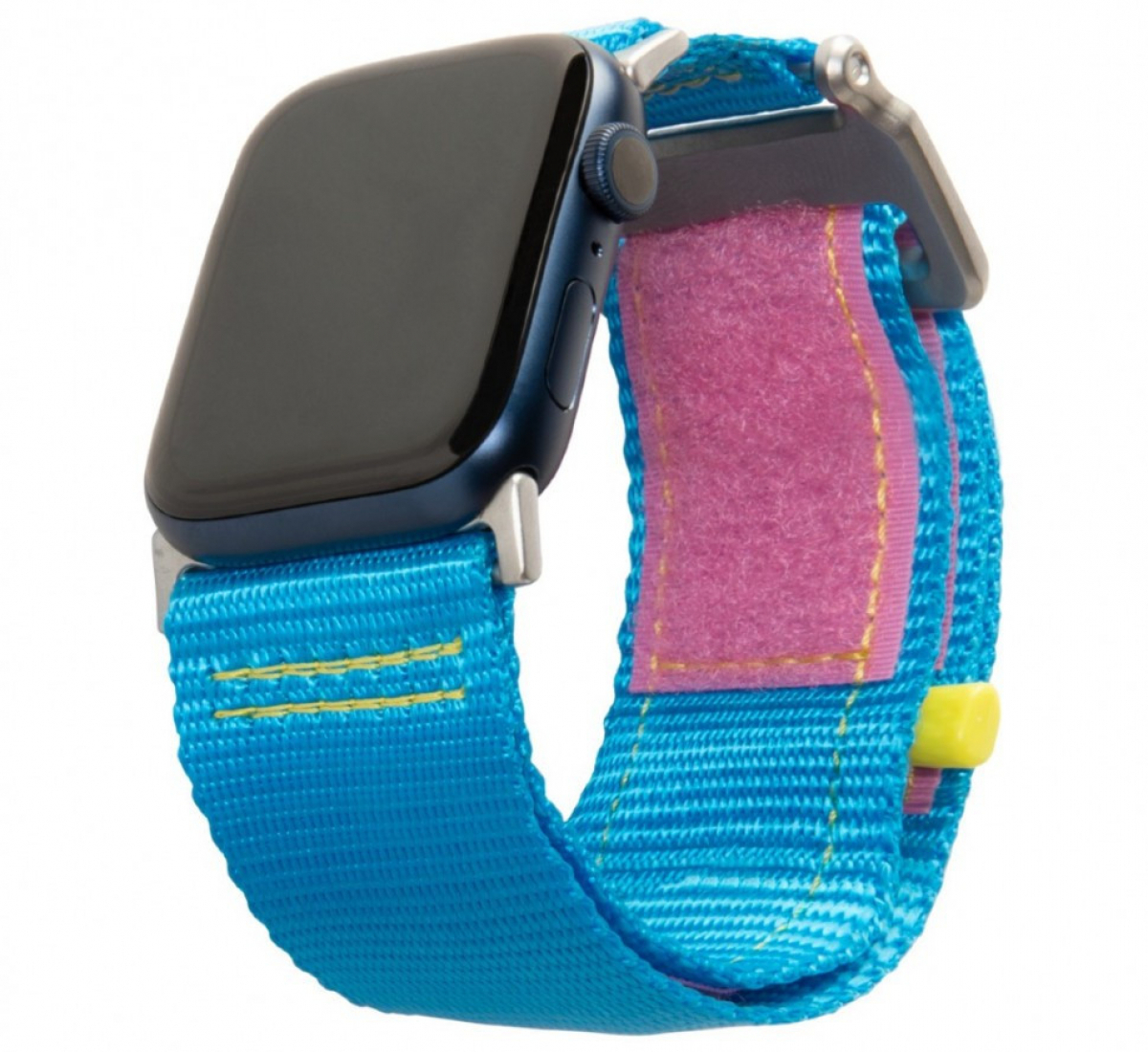 Ремень UAG Active LE Watch Strap для Apple Watch 45/44/42мм. голубой 80's (Blue/Pink)
