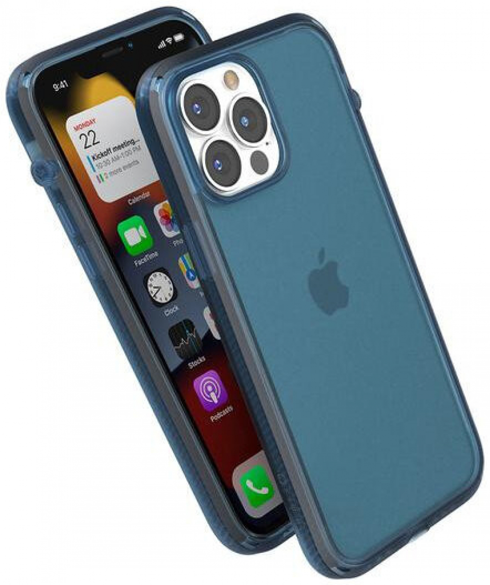 Ударостойкий чехол Catalyst Influence Impact Case для iPhone 13 Pro Max 6.7", тихоокеанский синий (Pacific Blue)