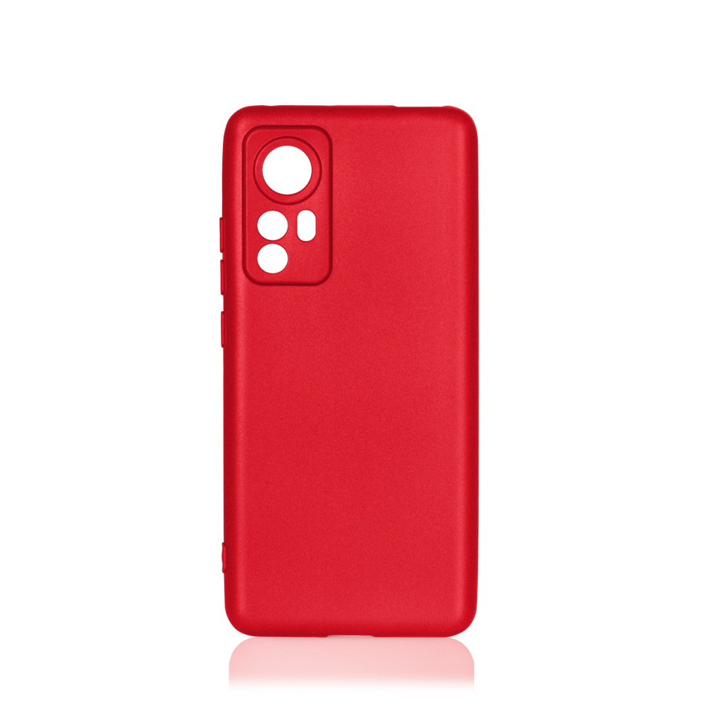 Чехол силиликоновый для Xiaomi 12 (Красный)