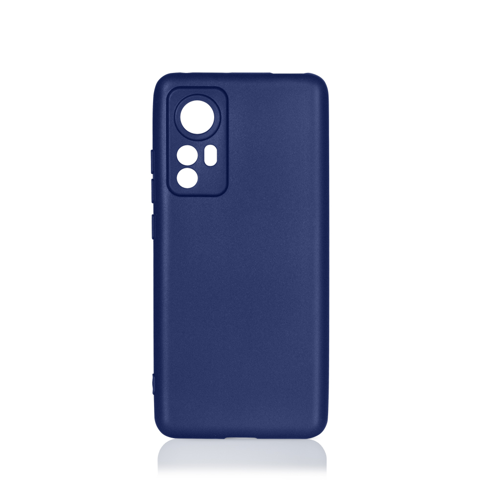 Чехол силиликоновый для Xiaomi 12 (Синий)