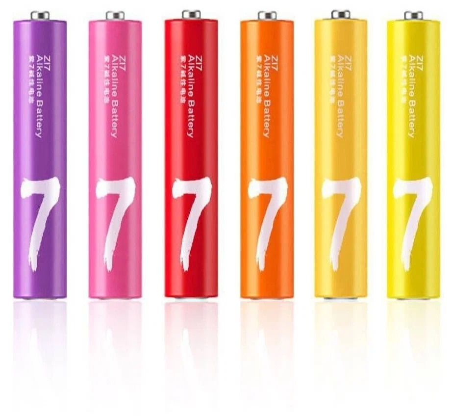 Батарейка Xiaomi ZI7 Alcaline Battery AAA LR03 цена за 10 шт (контейнер)